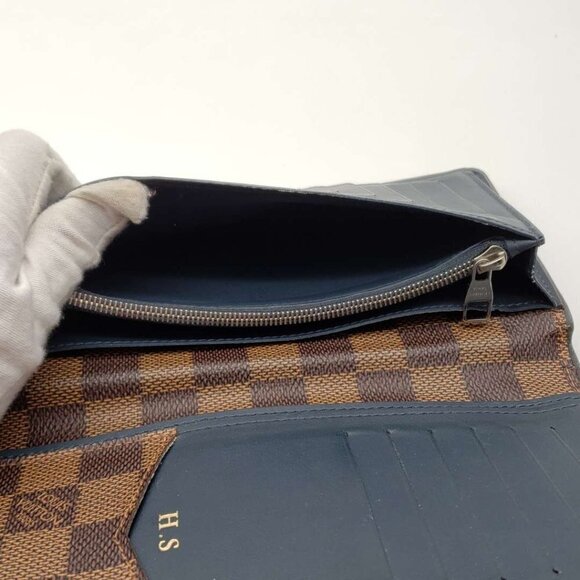 Louis Vuitton Portefeuille Brazza Damier Ebene Long Wallet - Picture 12 of 15